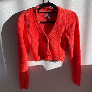 Urban Outfitters Bright Orange Sweater